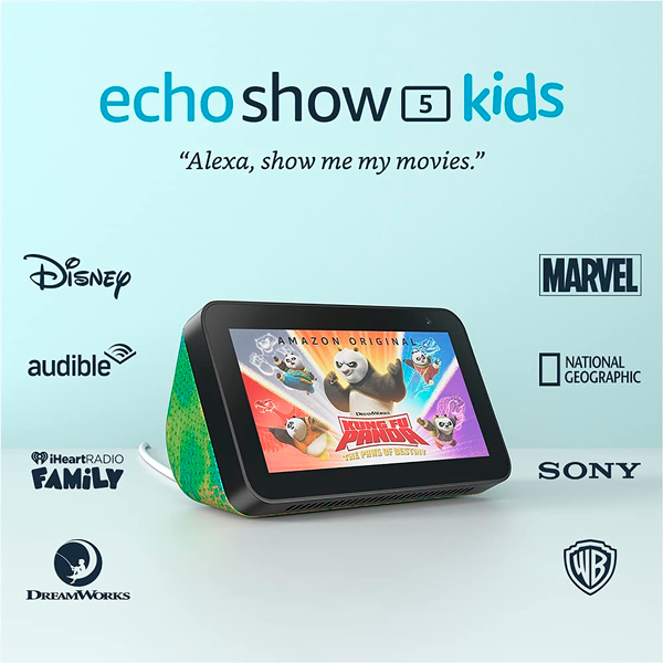 Amazon Echo Show 5 Kids 2 Gen Dino — Rodelag Panamá Amazon Echo Show 5 Kids 2 Gen Dino — Rodelag Panamá