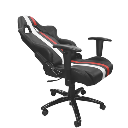 Silla de oficina, OFCHAIR, Swiss Drive Butzi, cuerina, negro/rojo (1 set)