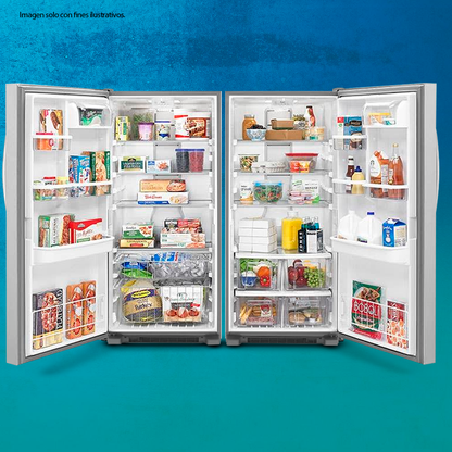 Combo Whirlpool Gemela Refrigeradora y Congelador SIDEKICK WSR57R18DM + WSZ57L18DM