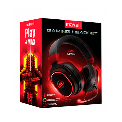 Audífono MAXELL OVER EAR CA-H-MIC GAMING 347834