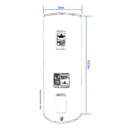 Calentador de agua de tanque eléctrico RE265T6-1NCWW-EXP 65gls 4.5KW/240V/1PH