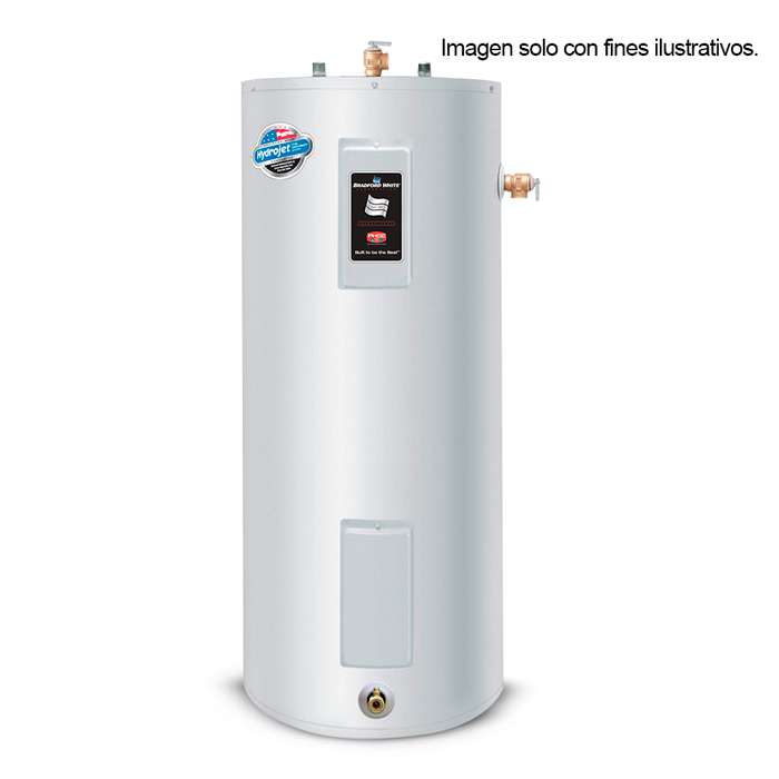 Reliance Calentador de agua eléctrico de 10 galones 6 10 SOMSK, color blanco