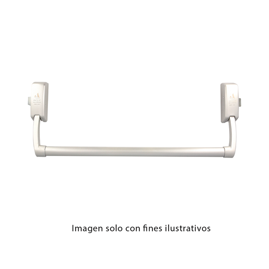 BARRA ANTIPANICO LINEA PUSH COPN BARRAL GRIS DOS CIERRES DE ANCLAJE U.L, T290-04+T005-09