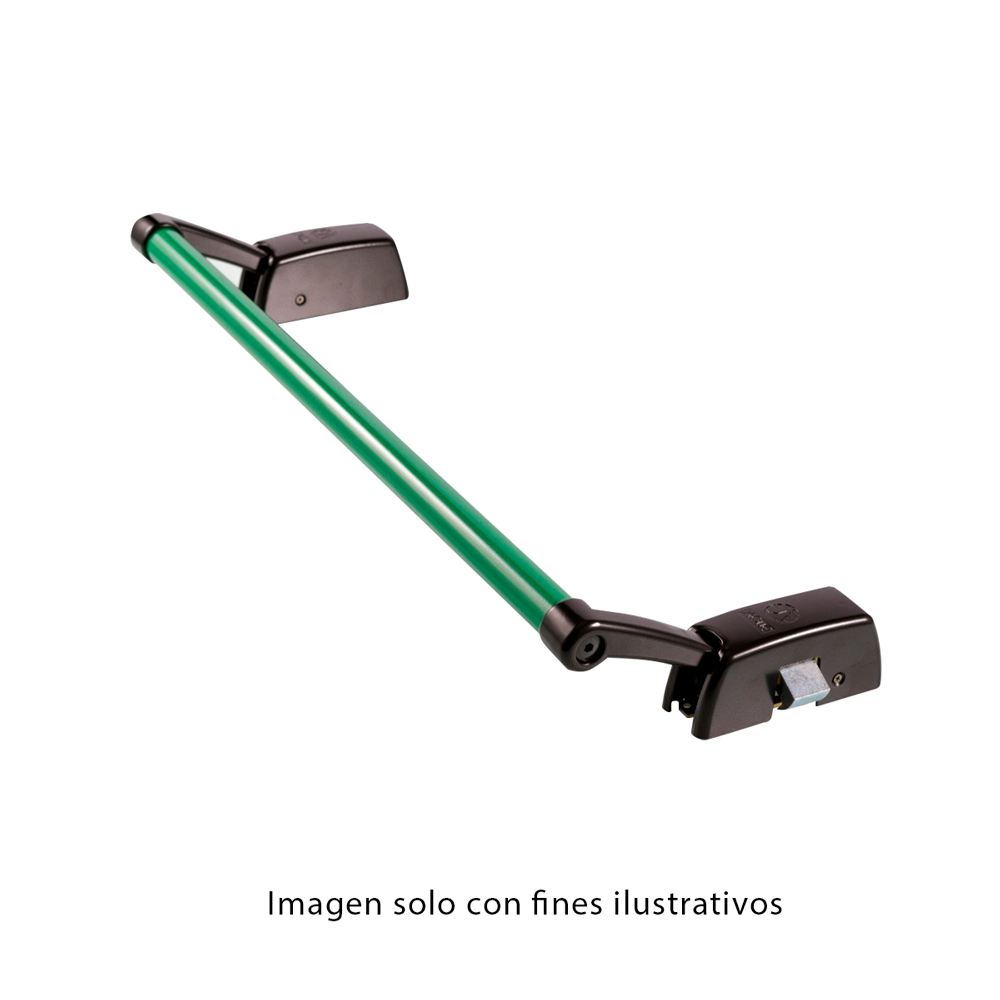 BARRA ANTIPANICO LINEA PUSH COPN BARRAL GRIS DOS CIERRES DE ANCLAJE U.L, T290-04+T005-09