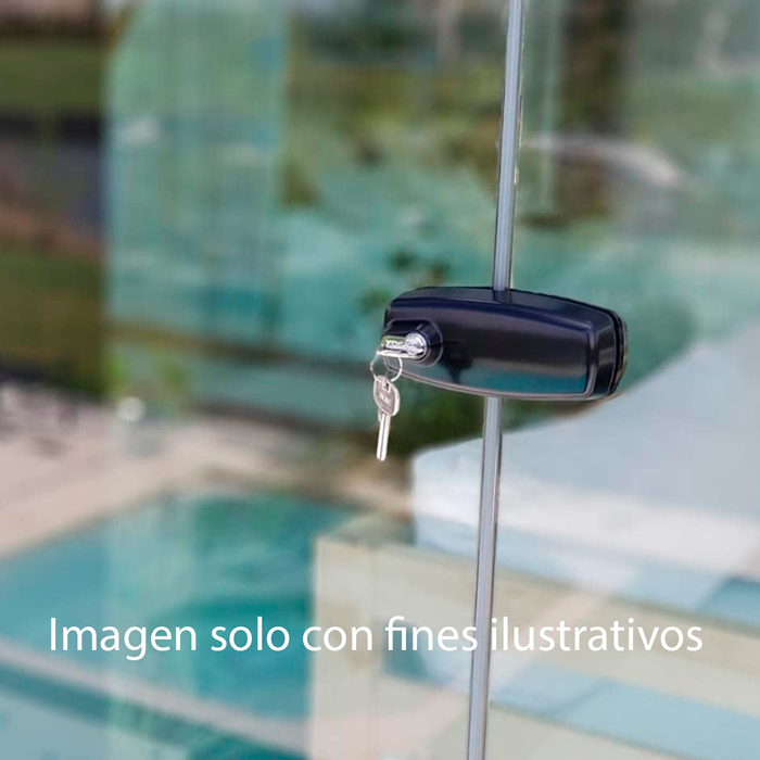CERROJO FLOTANTE GRIS T180-00