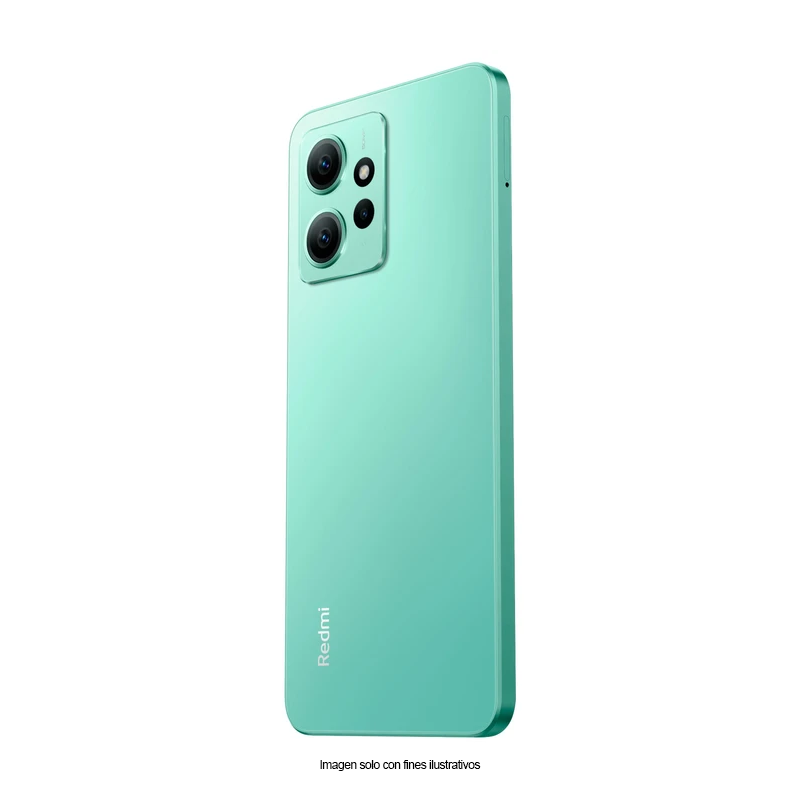 Celular Redmi Note 12, verde menta pantalla AMOLED 6.67” 4+128GB