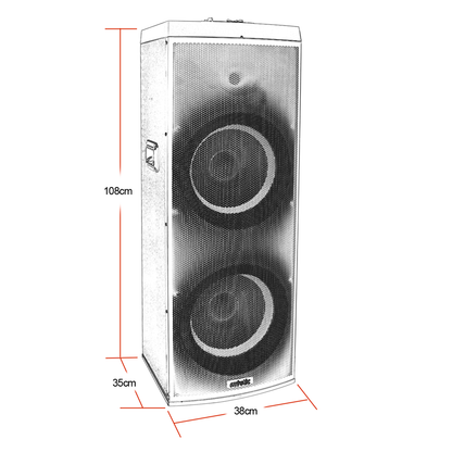 Parlante activo 150W MY-PS2000FL Mystic