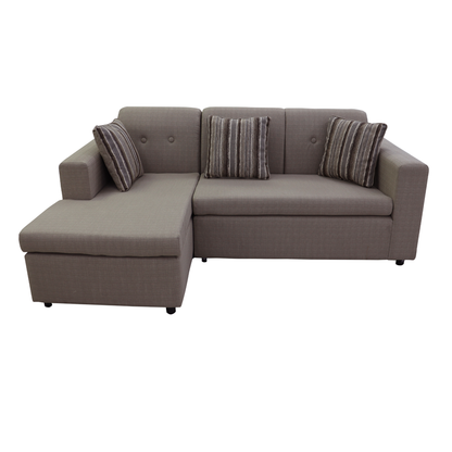 Sofá modular + loveseat modelo granada, estructura de madera y tapizado en chenile