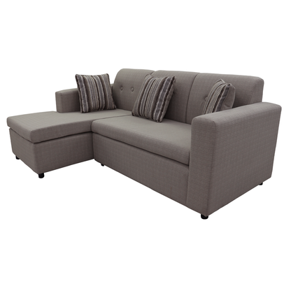 Sofá modular + loveseat modelo granada, estructura de madera y tapizado en chenile