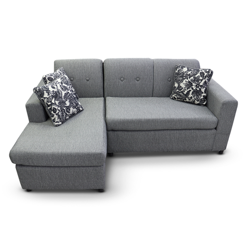 Sofá modular + loveseat modelo granada, estructura de madera y tapizado en chenile