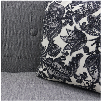 Sofá modular + loveseat modelo granada, estructura de madera y tapizado en chenile