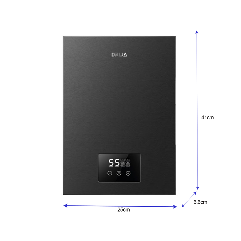 Calentador de agua eléctrico DRIJA modelo CLTE9KW de 13.5lts.
