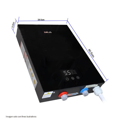 Calentador de agua eléctrico CLTE14KW Drija 21.5 L /min 14Kw panel digital tarjeta electrónica inverter