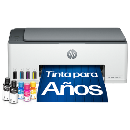Impresora multifuncional Todo-en-Uno HP Smart Tank 520