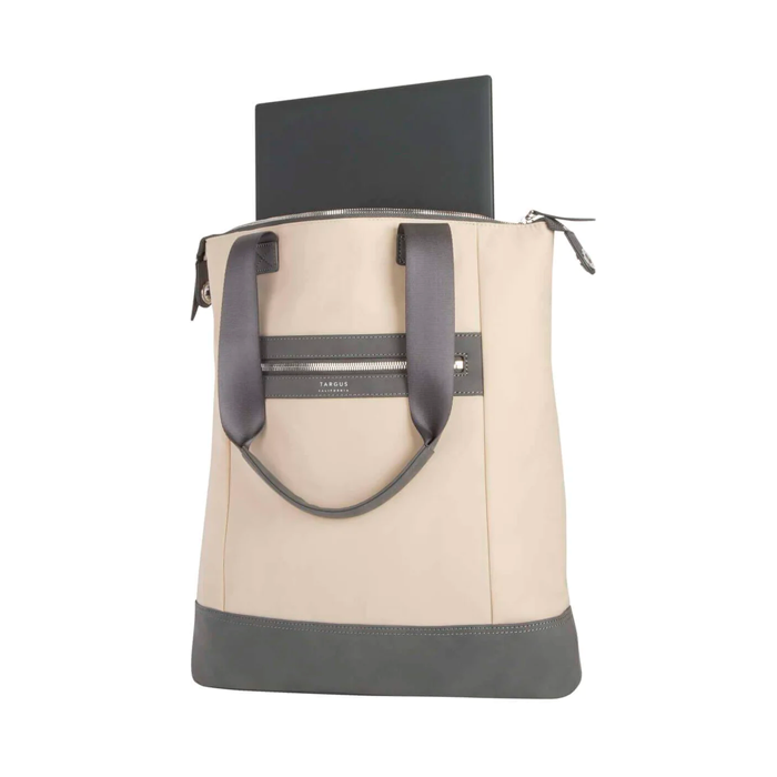 TARGUS BOLSO 15” NEWPORT CREMA GRIS