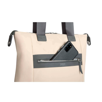 TARGUS BOLSO 15” NEWPORT CREMA GRIS