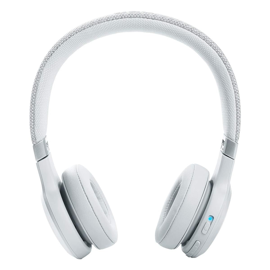 Audífonos Blancos OverEar LIve 460NC Inalámbricos Cancelación de Ruido JBL JBLLIVE460WHTAM