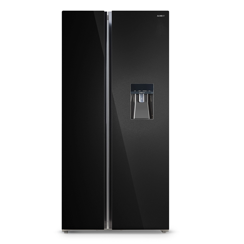Refrigeradora Sankey Side by Side 16 pc RF-16IN89BG inverter color negro
