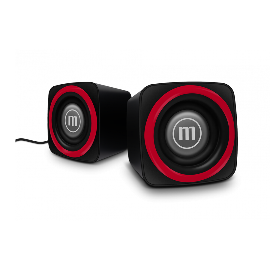 Bocinas Grises Microestéreo Speaker SS-120 USB Stereo System MAXELL