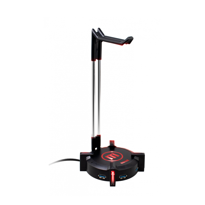 Soporte para auriculares maxell para juegos CA-HS con concentrador usb