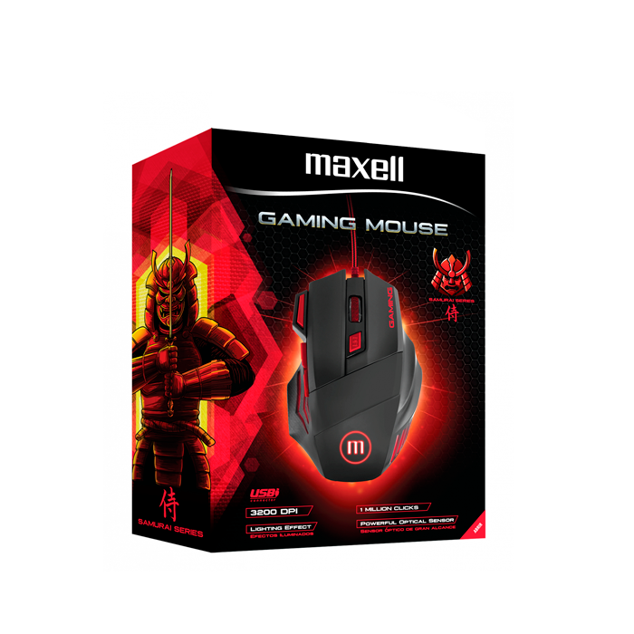 Mouse  maxell gaming illuminated ca-mowr-mxg