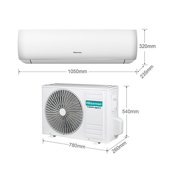 Aire Acondicionado Split inverter 18000 BTU AT182DK Hisense