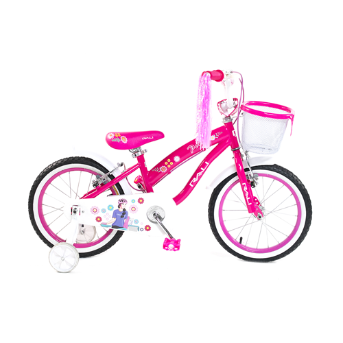 Bicicleta RALI POLLY 16" POLLY16-R-3 color rosa