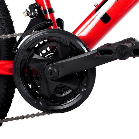 Bicicleta de 24" R1-24H-R-3 Rali en color rojo