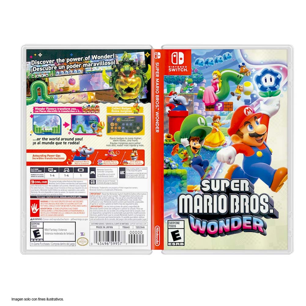 Nintendo Switch New Super Mario Wonder ENINHAC-P-AQMXA