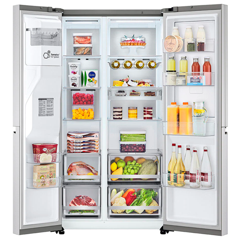 Refrigeradora LG LS66SDN Side By Side de 23.8pc
