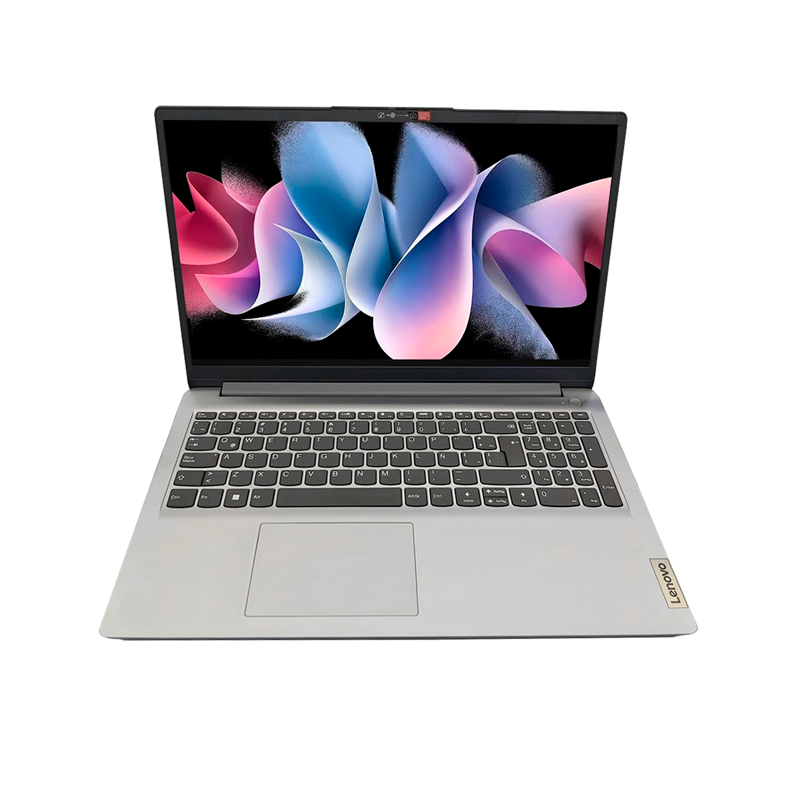 Laptop Lenovo IP 1 15IAU7  15.6" en color gris.