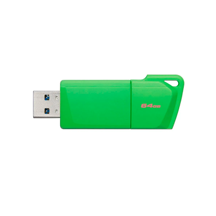Rodelag Usb USB 64GB 3.2 DT EXODIA M DTXM verde neon Kingston — Rodelag Panamá