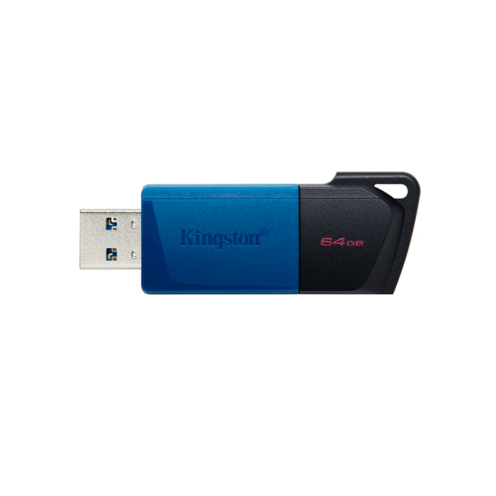 USB 64GB 3.2 GEN 1 Data traveler exodia M azul negro Kingston