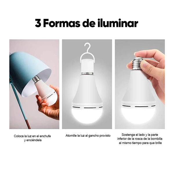 Bombillo led de emergencia 15W DSY-3002
