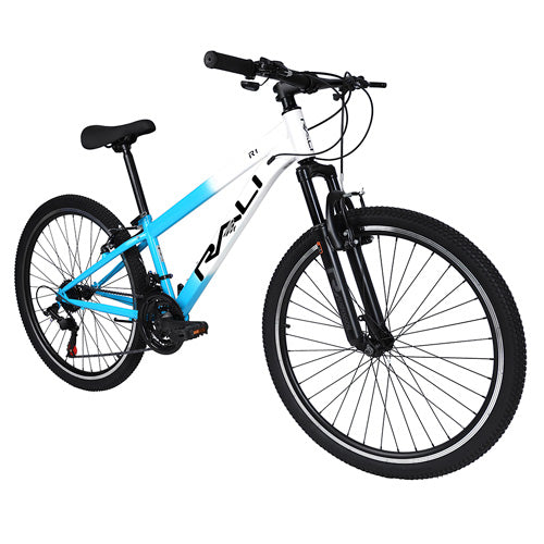 Bicicleta de 26" R1-26M-AB-3 Rali de mujer color blanco azul.