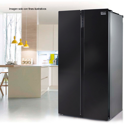Refrigeradora Black Inverter 15.4pc Side By Sade DRIJA