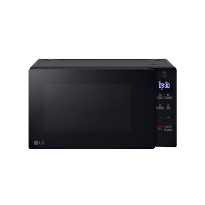 Microondas 0.7pc LG MS2032GAS Inverter Neochef, 700W color negro.