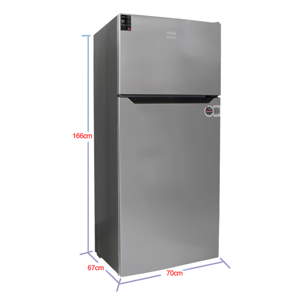 Refrigeradora 16pc RCRN163INV + Freidora de aire KAF6501