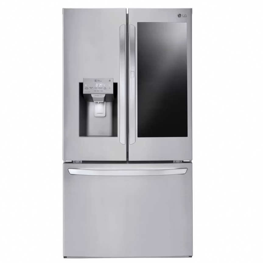 Refrigeradora LG Side by Side GM78SXS de 28pies cúbicos Linear Inverter Door in Door.