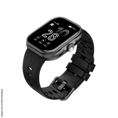 Reloj inteligente BK CT-VIVA1 Cubitt con bluetooth, color negro