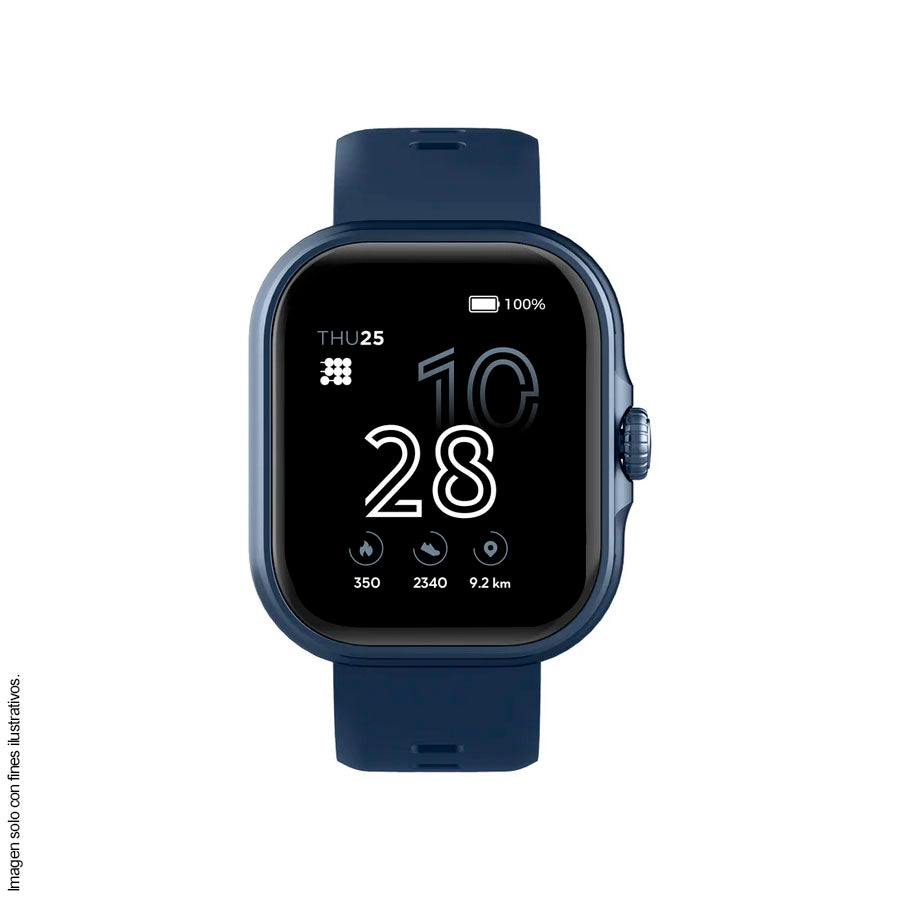 Reloj inteligente BK CT-VIVA2 Cubitt con bluetooth, color azul