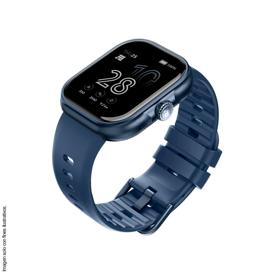 Reloj inteligente BK CT-VIVA2 Cubitt con bluetooth, color azul