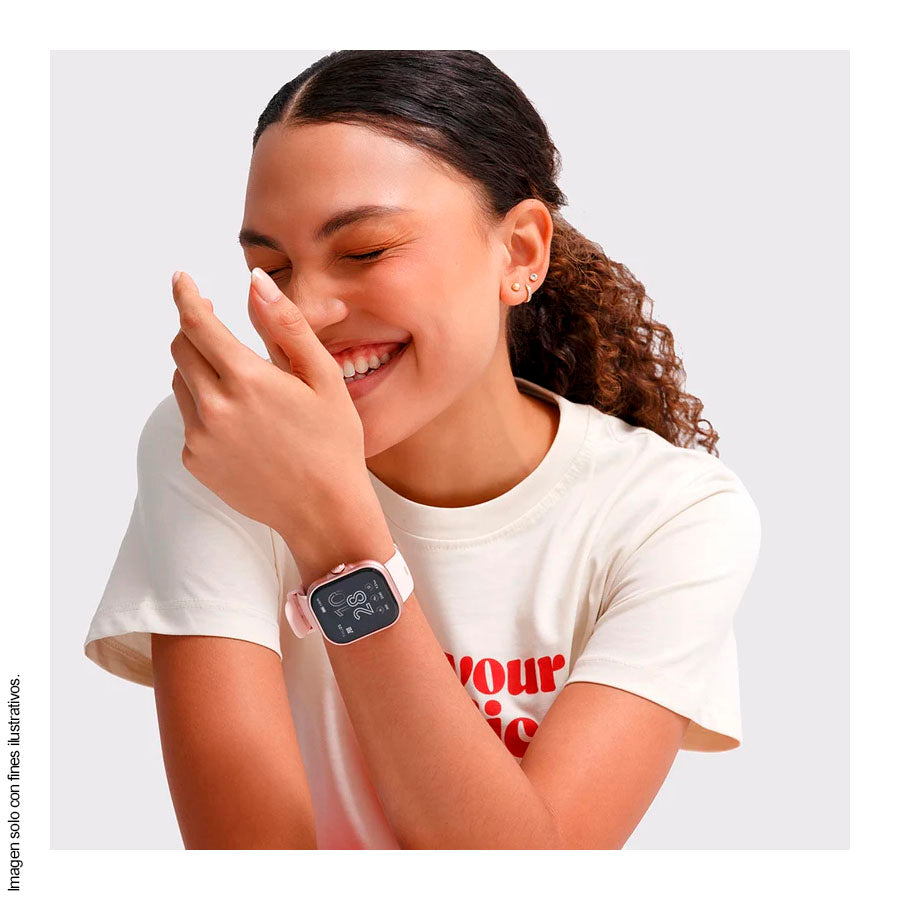 Reloj inteligente CT-VIVA5 Cubitt con bluetooth, color rosado