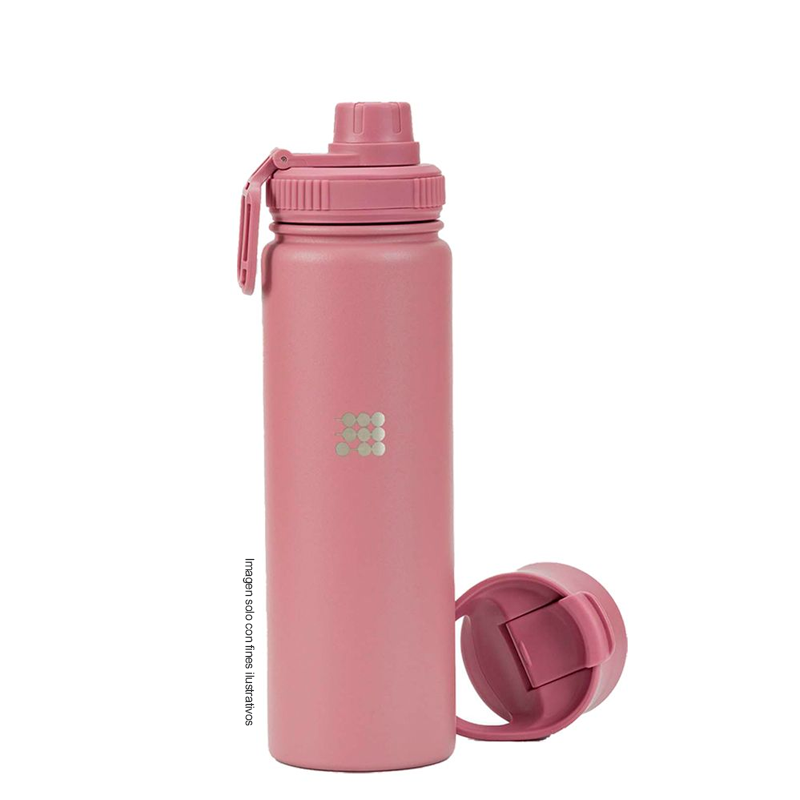 Termo Hidratación, 24 oz, CTHB24-4, Cubitt, Hydro Bottle acero inoxidable, color Dusty Coral