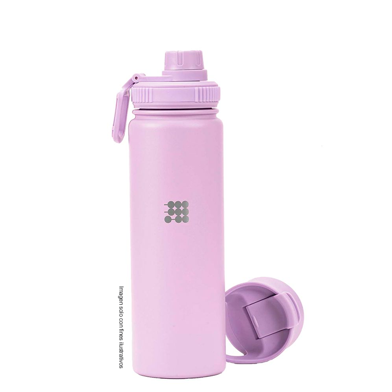 Termo para agua, 24 oz, CTHB24-5P, Cubitt, acero inoxidable, púrpura