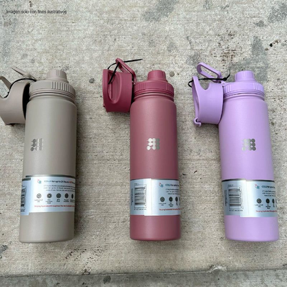 Termo para agua, 24 oz, CTHB24-5P, Cubitt, acero inoxidable, púrpura