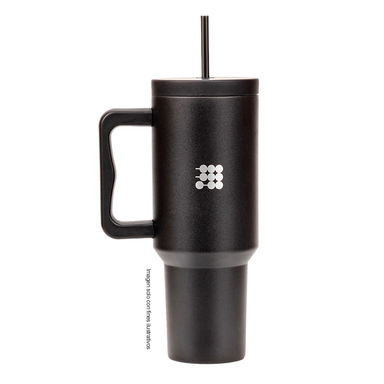 Termo para agua, 40 oz, CT-TUMB1, Cubitt, acero inoxidable, negro