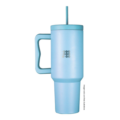 Termo para agua, 40 oz, CT-TUMB2, Cubitt, acero inoxidable, Azul claro