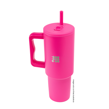 Termo para agua, 40 oz, CT-TUMB5F, Cubitt, acero inoxidable, fucsia