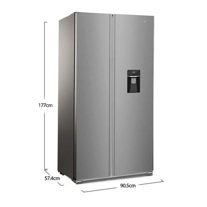 Refrigeradora inverter 16pc SIDE BY SIDE RF-16IN80SD SANKEY.